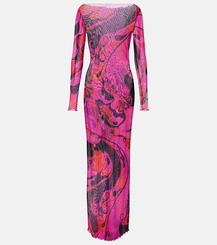 Pucci Orchidee tulle maxi dress | Mytheresa (US/CA)