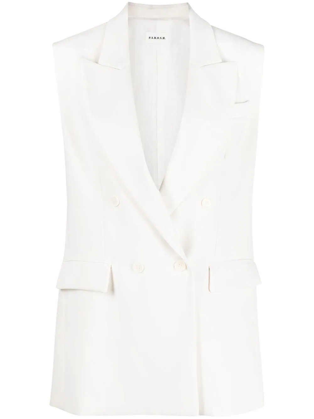 double-breasted tailored waistcoat | Farfetch Global
