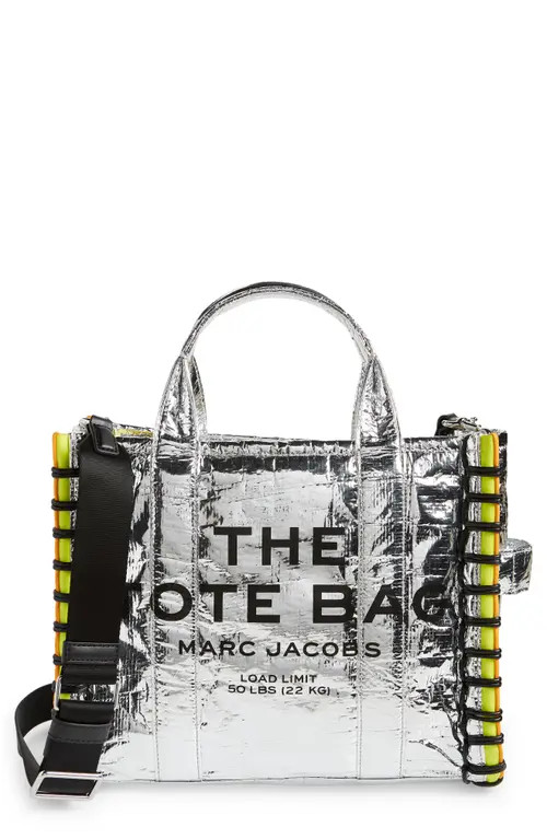 Marc Jacobs The Tarp Medium Tote Bag in Silver at Nordstrom | Nordstrom