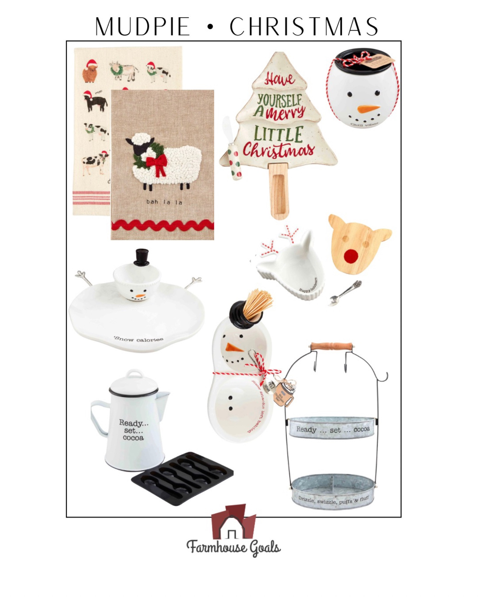 The cutest farmhouse style Christmas decor from Mud Pie 🎄



#LTKHoliday #LTKSeasonal