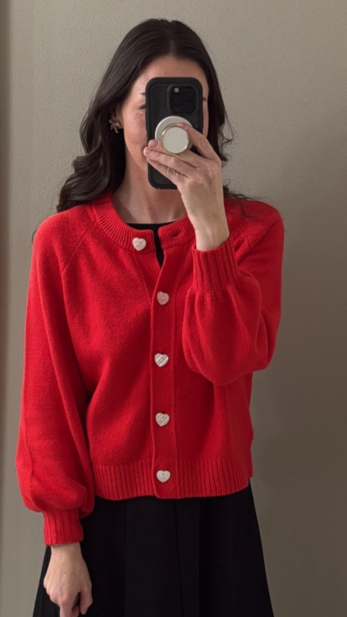 I wore this for Christmas but obviously would be perfect for Valentine’s Day ❤️

#LTKootd