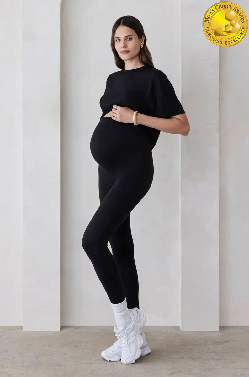 The High Rise Maternity Legging | Shop Bumpsuit Women's Soft Jersey Legging for Maternity | BUMPSUIT