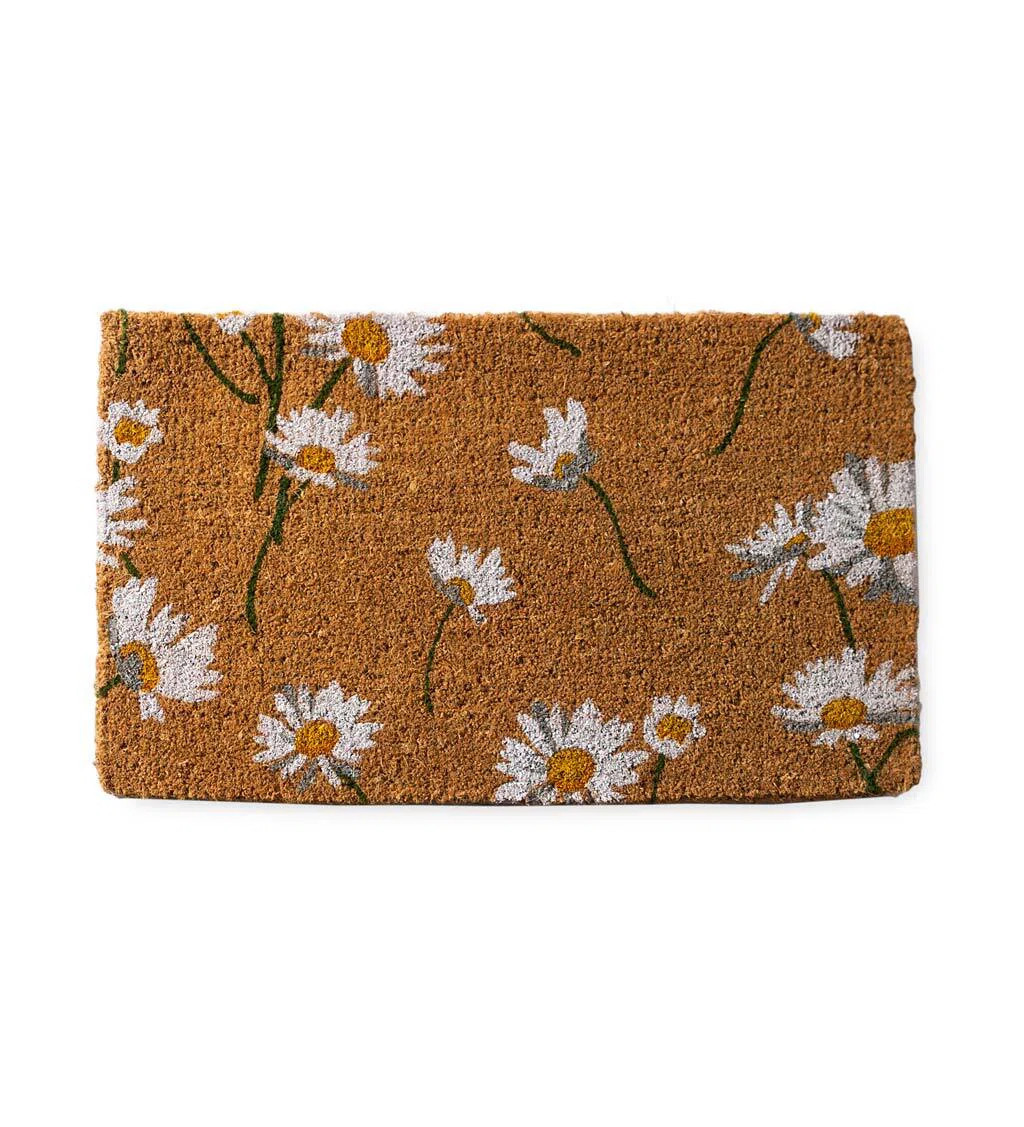 Daisy Coir Doormat | Perigold