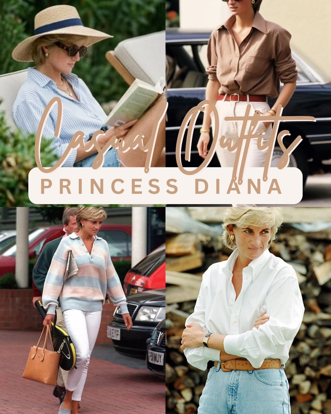 Casual Outfit inspo from Princess Diana

#LTKootd