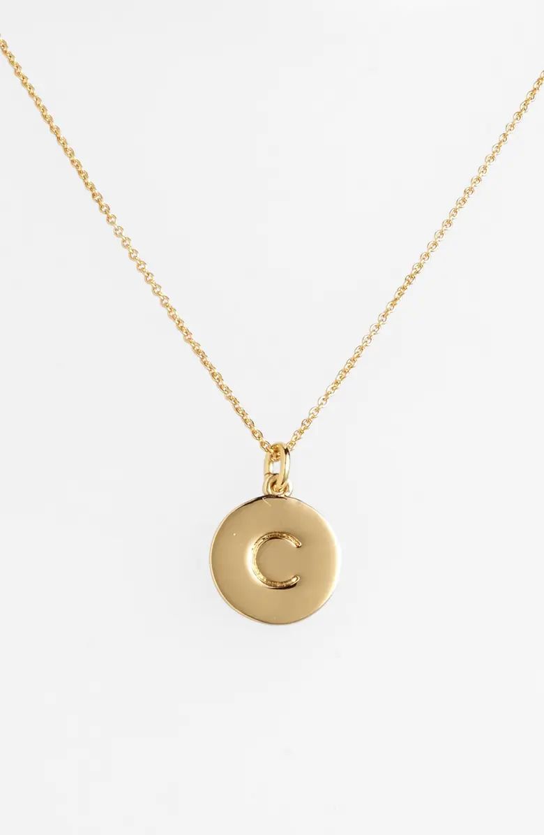 kate spade new york one in a million initial pendant necklace | Nordstrom | Nordstrom