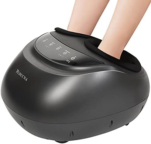 Shiatsu Foot Massager Machine with Heat - Electric Feet Massage with Adjustable Deep Kneading, Ro... | Amazon (US)