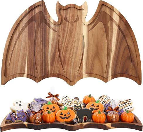 Potchen Bat Charcuterie Boards Wooden Cutting Board Serving Tray | Amazon (US)