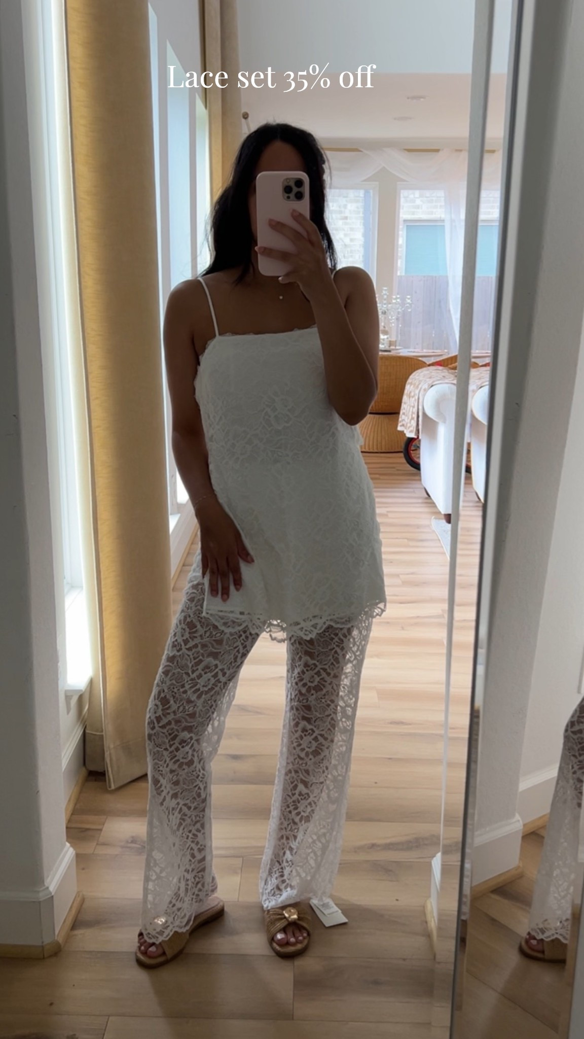 Abercrombie lace set on sale extra 15% off with code: shortsaf, lace top, lace

#LTKgrwm #LTKootd #LTKSaleAlert