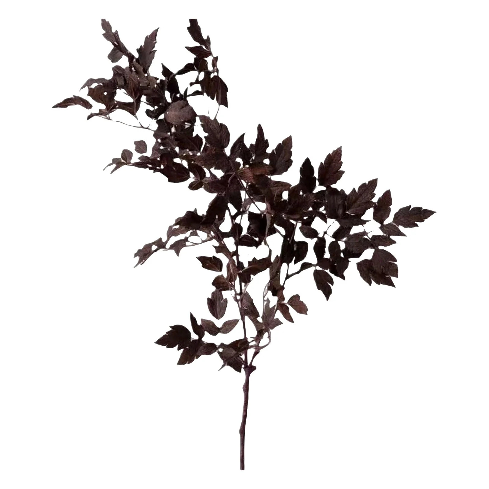 Artificial Cimicifuga Plant Leaves Stems Fake Vase Dining Table Garden Fireplace Decoration | Walmart (US)