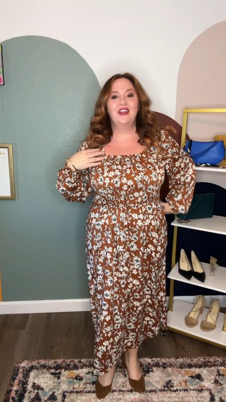 First look at the new designer launch with Target! Guest up is this beautiful smocked dress from La Ligne. Available right now!

#LTKSeasonal #LTKcurves #LTKunder50