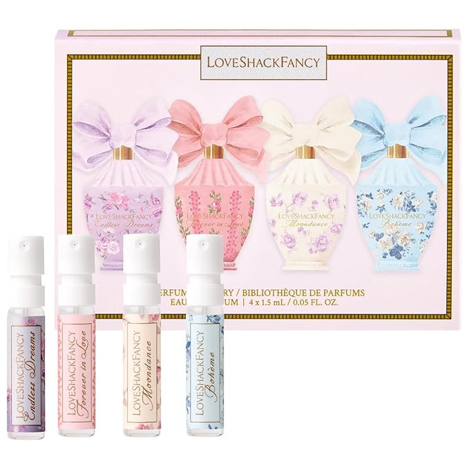 Love Shack Fancy Perfume Library Eau de Parfum Discovery Set | Amazon (US)