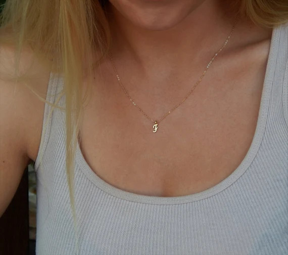 Finish / Style.
                Gold / Script / 15" (US$ 30.00)
                Gold / Script / 1... | Etsy ROW