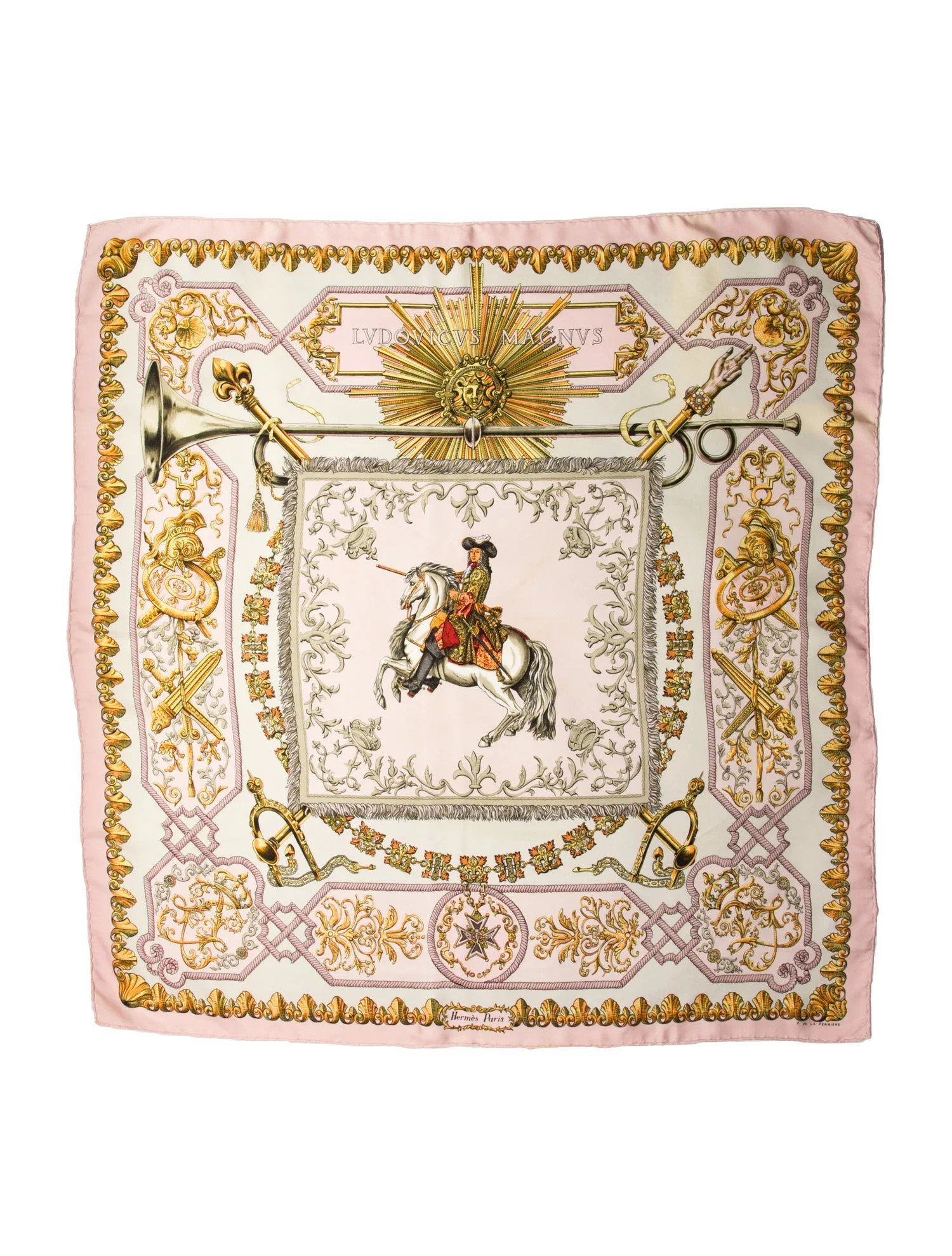 Lvdovicvs Magnvs Silk Scarf | The RealReal