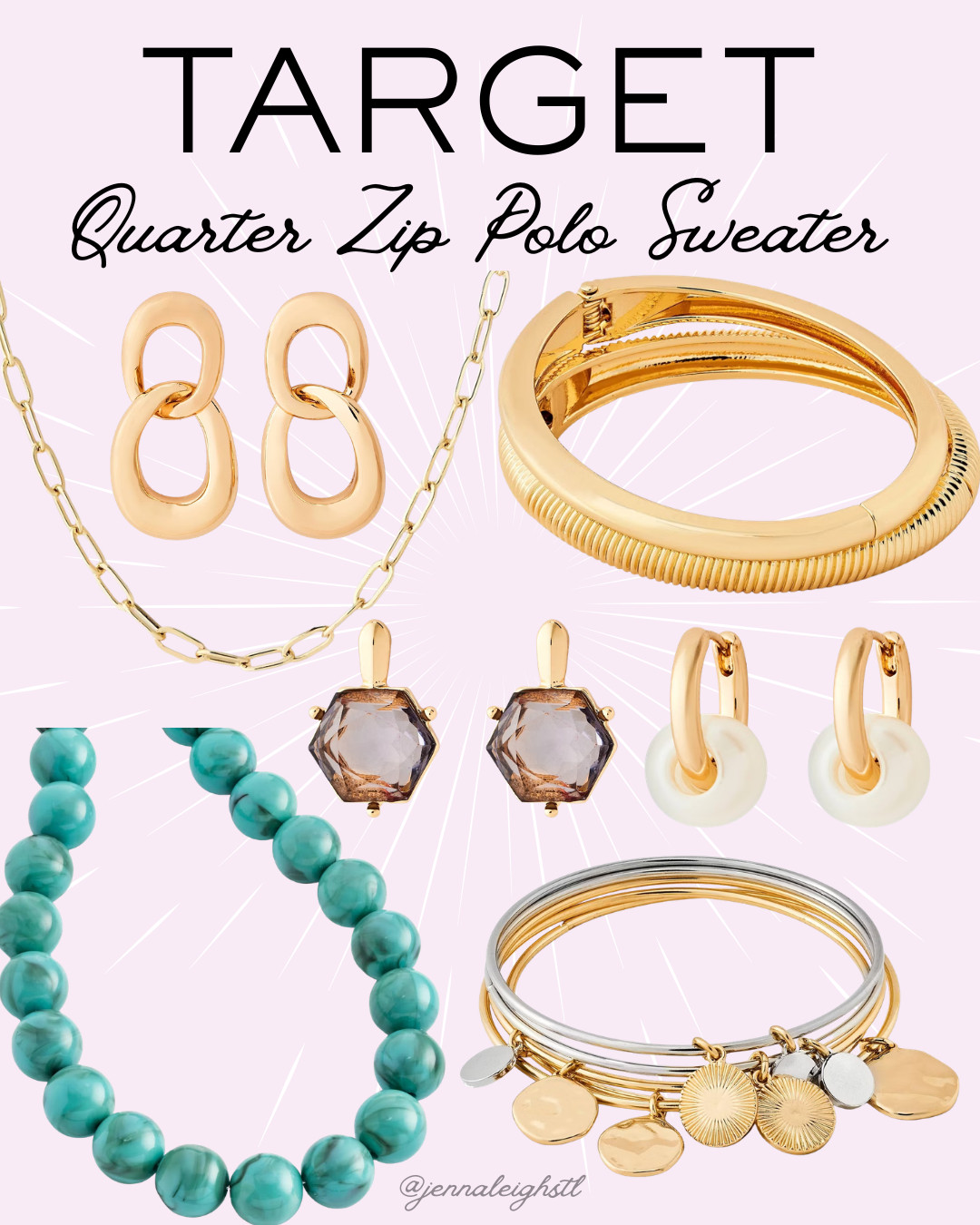 New jewelry at Target! So many cute new pieces to add to your everyday outfits. I’m loving all the fun styles and pretty details, and they make it so easy to refresh your jewelry collection without spending a ton. 

 #LTKgrwm #LTKootd #LTKMidsize