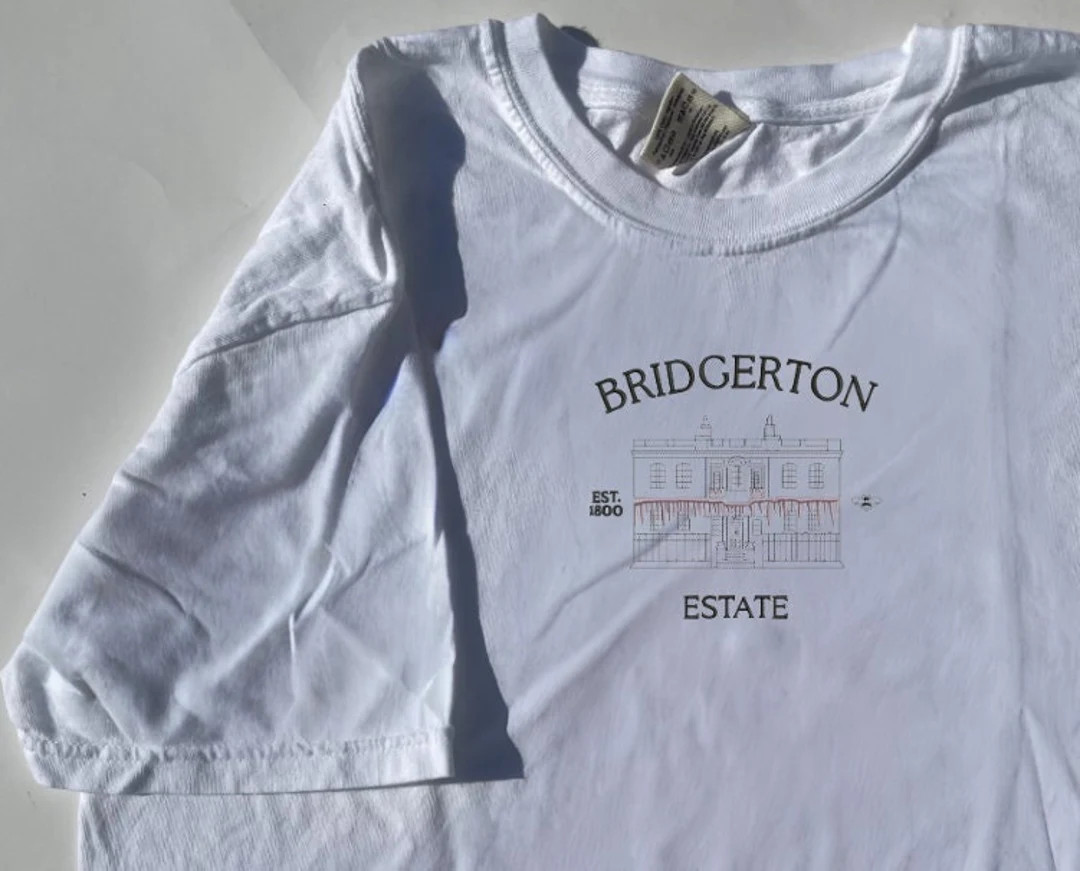 Embroidered Shirt: Bridgerton Estate Polin - Etsy | Etsy (US)