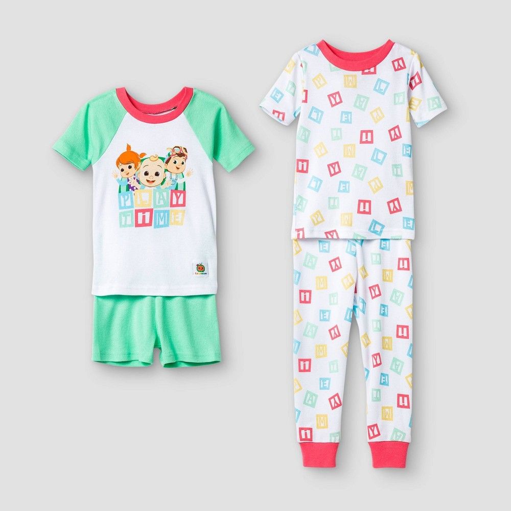 Toddler Boy' 2pc 100% Cotton Cocomelon Pajama et - 3T | Target