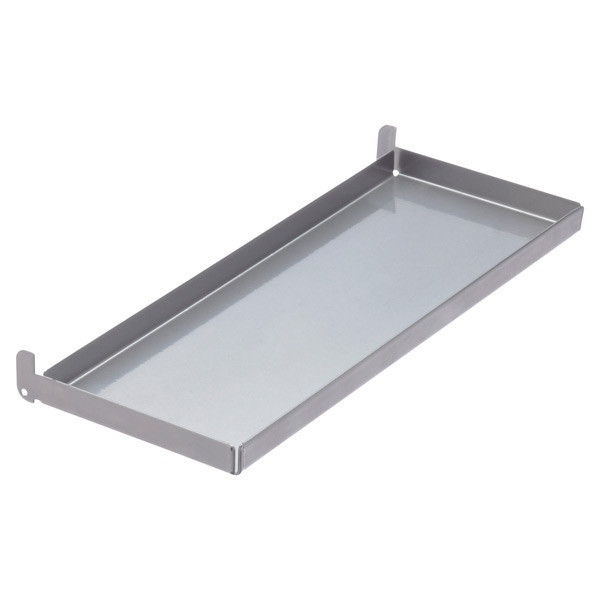 4" x 1'  x 1" h Elfa Utility Board Tray Platinum | The Container Store