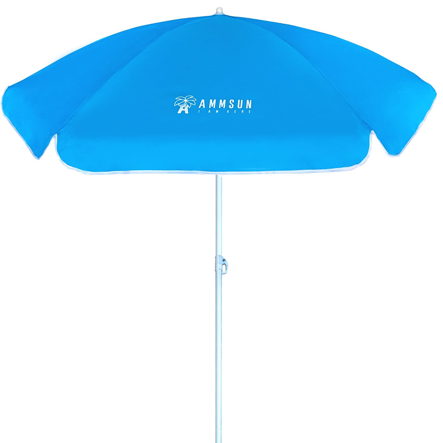 AMMSUN 5ft Seaside Beach Umbrella for Sand and Water Table - Kids Durable Umbrellas for children ... | Amazon (US)