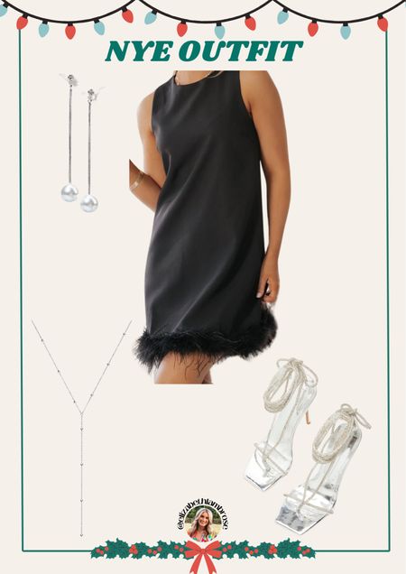 new year’s eve outfit! love the feather trim on this dress!!
of course you need all sparkly accessories!!

#heels #newyears #newyearseve #outfit #holiday #party

#LTKHoliday #LTKparties #LTKstyletip