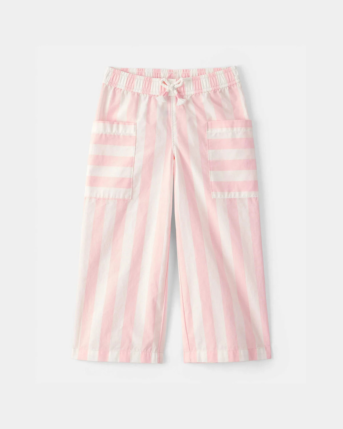 Toddler Girl Striped Pants - Pink/Ivory | Carter's Inc