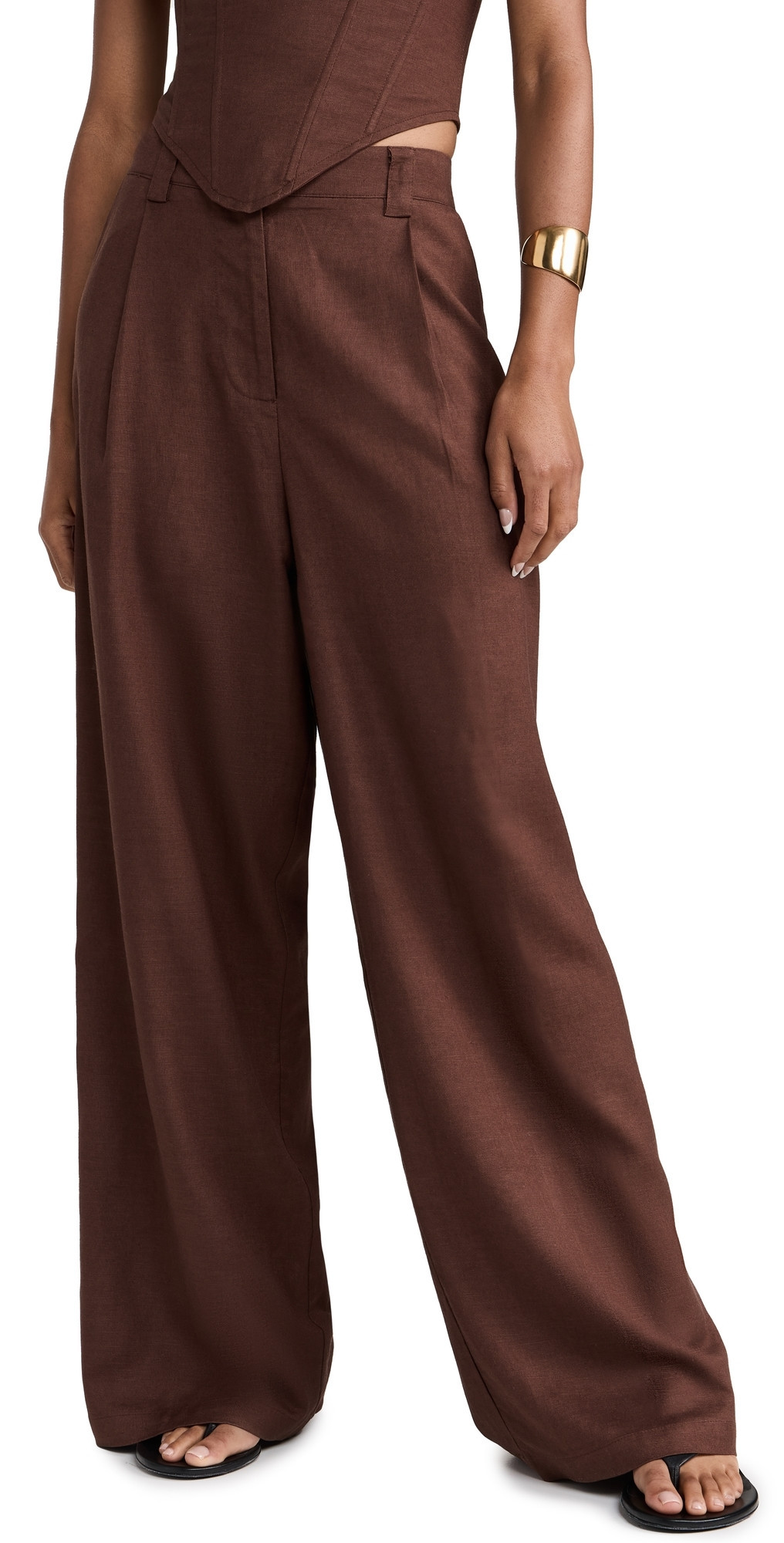 Lioness La Quinta Pants Chocolate XXXL | Shopbop