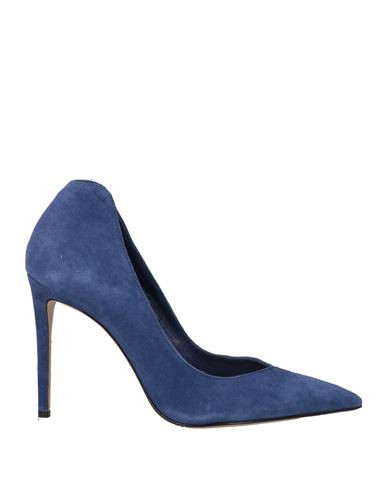 Schutz Woman Pumps Blue Size 8 Leather | YOOX (US)