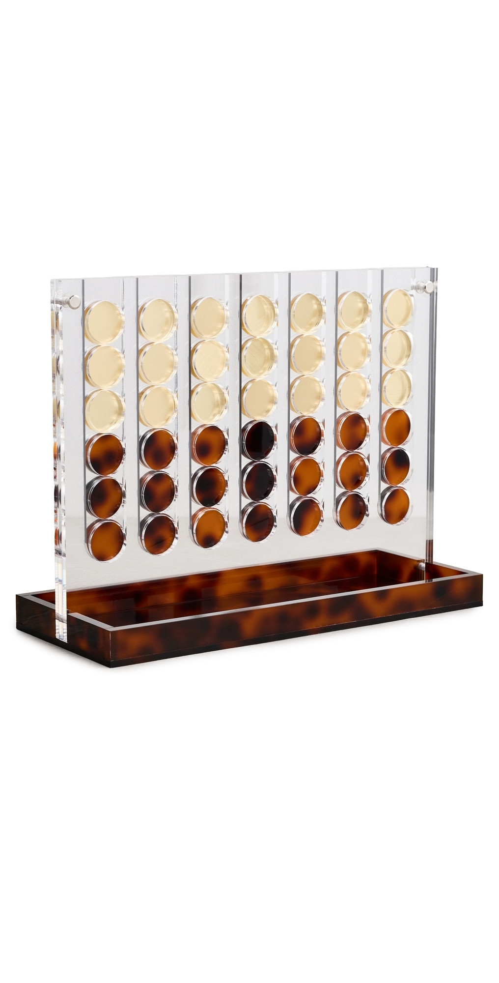 Tizo Design Lucite Tortoise Connect Four Game Tortoise One Size | Shopbop