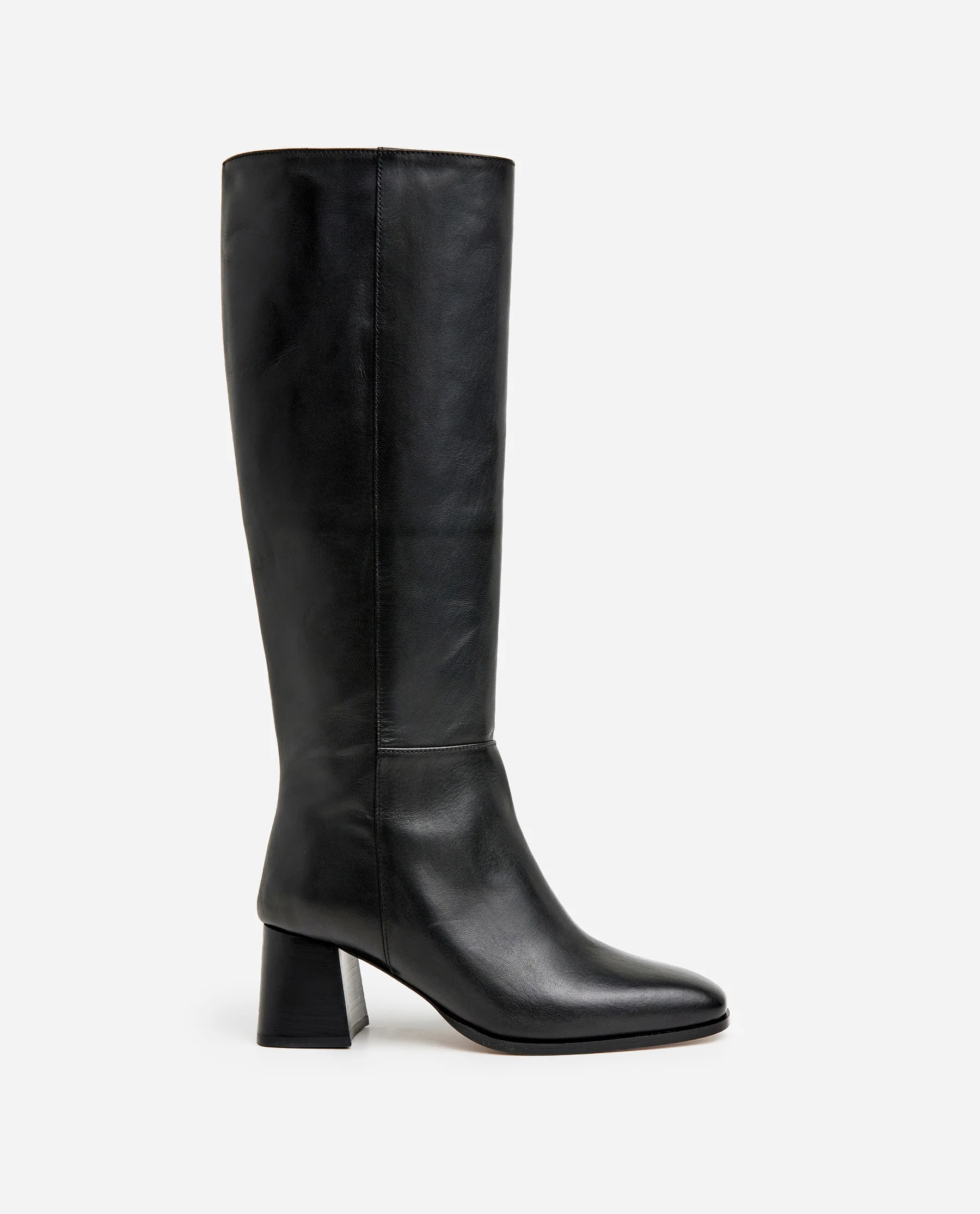 Colette Leather Black | Flattered