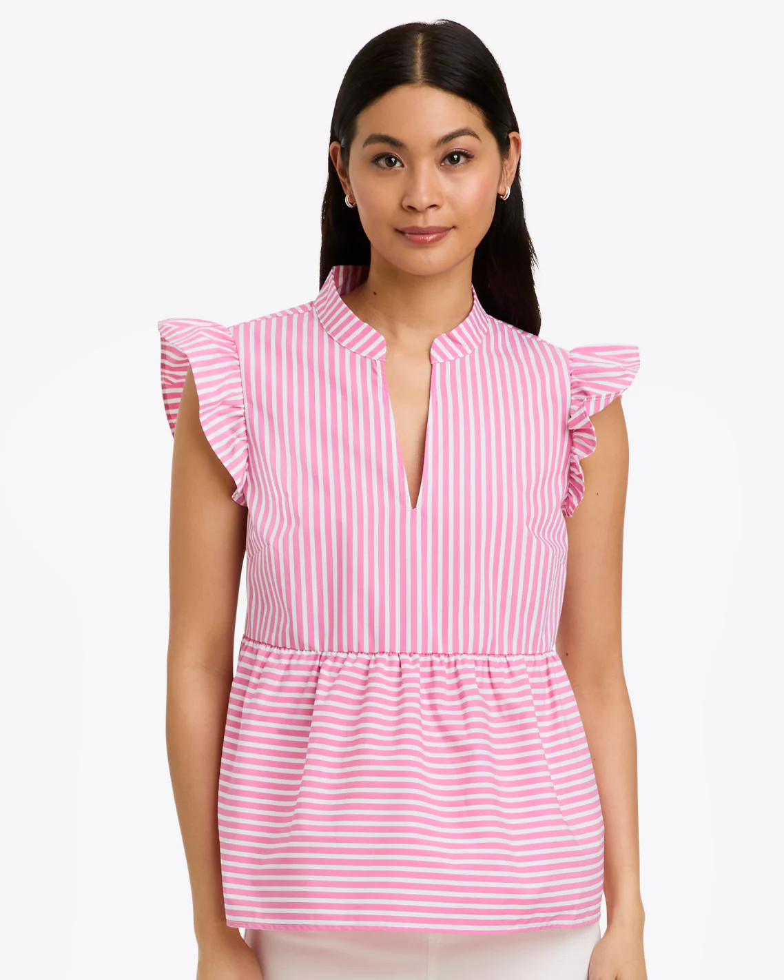 Penelope Top in Crisp Cotton | Draper James (US)