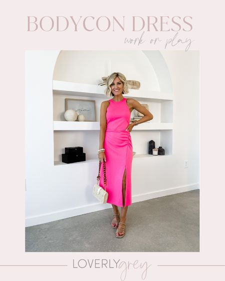 This pink is the color of the year! Loverly Grey is wearing an XS in this dress! 

#LTKstyletip #LTKFind #LTKunder50