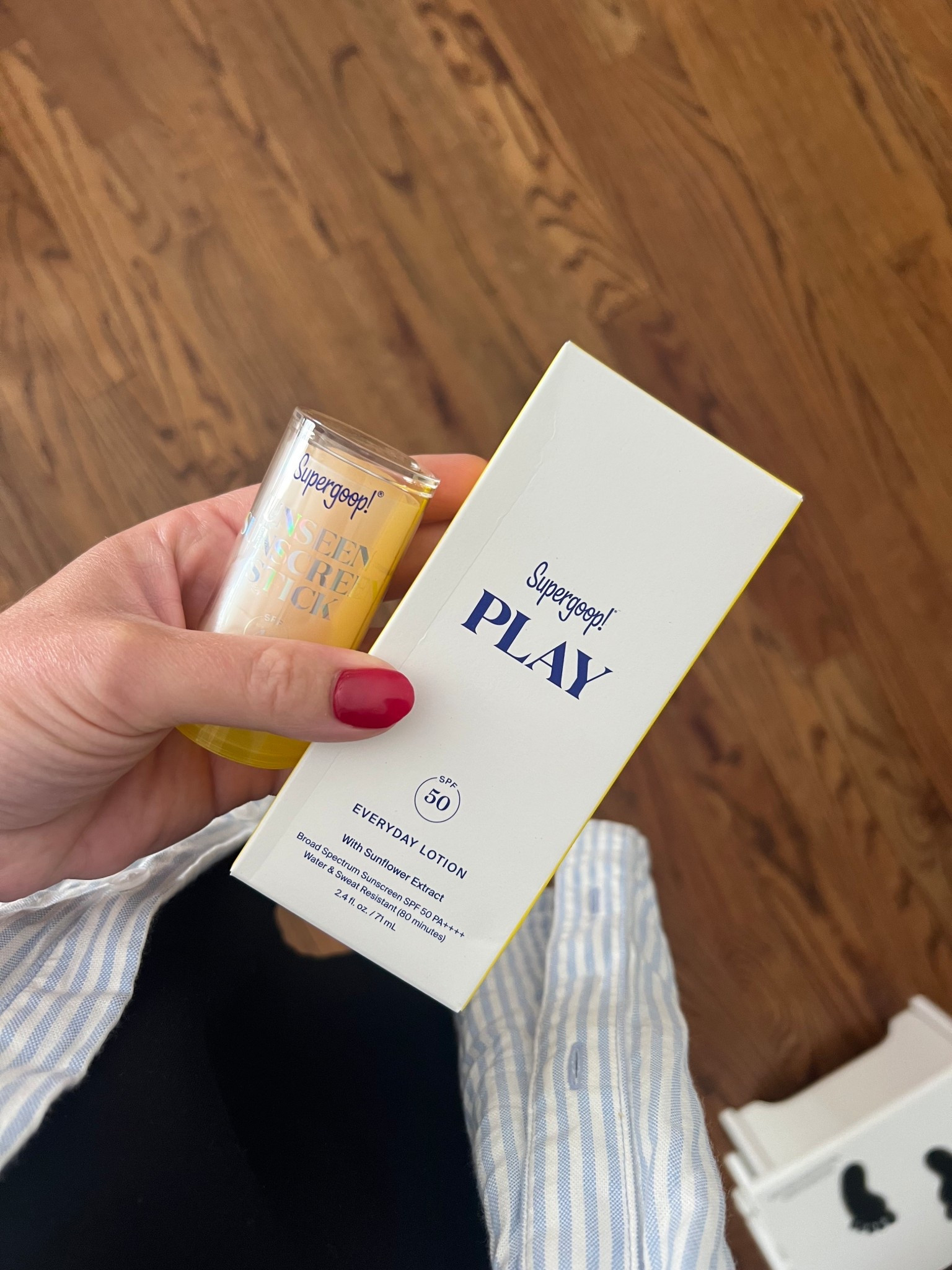 Best sunscreen I’ve found for sensitive skin — my daughter has chronic eczema and this is all she can tolerate. 

Get the family size for the pool / beach bag

Spray for easy kid application. 

Glow for moms face — I wear it as makeup 

And the unseen sunscreen stick for kids faces or when you’re working out. My kids all apply it to themselves! 💥

#LTKTravel #LTKBeauty #LTKSwim