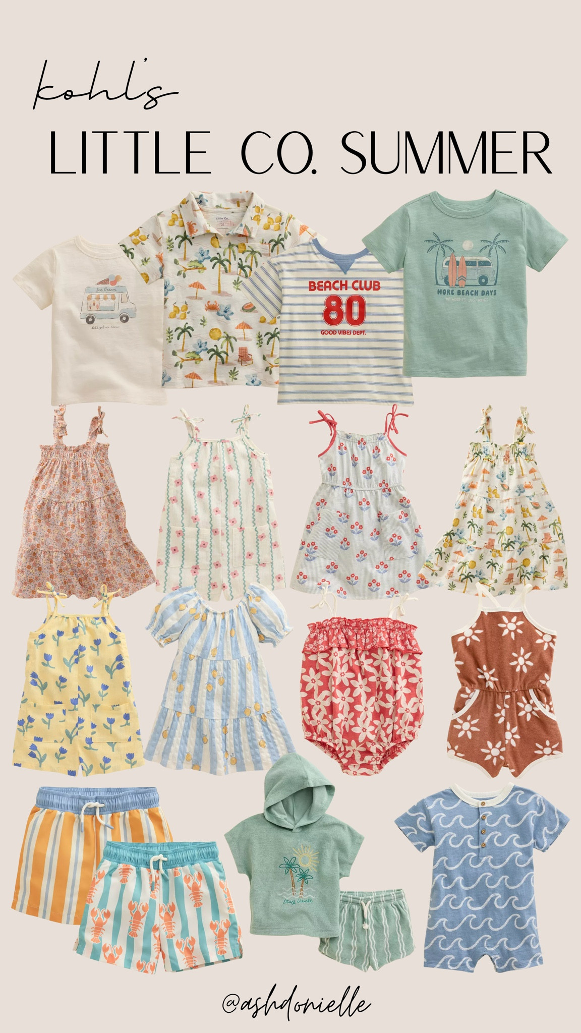 Kohl’s little co kids summer collection 

Kids summer outfits
Kids beachwear style
Boys summer clothes
Girls summer dresses
Matching sibling outfits
Kids vacation fashion
Summer sandals for kids
Lightweight kids clothing
Kids pool day outfits

#LTKSeasonal #LTKootd #LTKKids