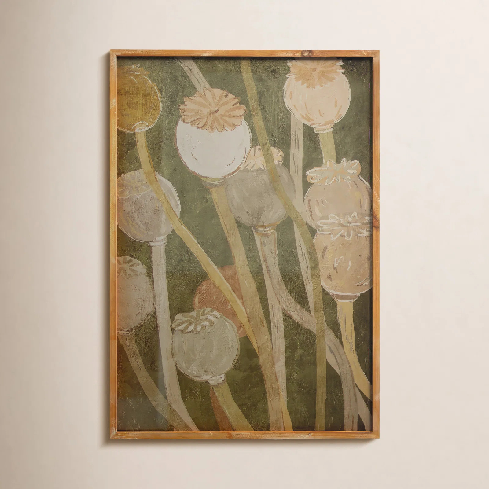 Poppy Print Under Glass | Joss & Main