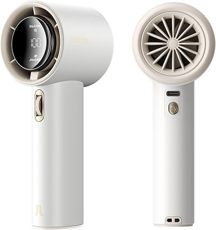 JISULIFE Portable Handheld Fan,Speed(1-100) Adjustable Turbo Mini Fan,3600mAh Battery Rechargeabl... | Amazon (US)