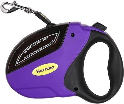 Heavy Duty Retractable Dog Leash by Hertzko - Great for Small, Medium & Large Dogs up to 110lbs -... | Amazon (US)