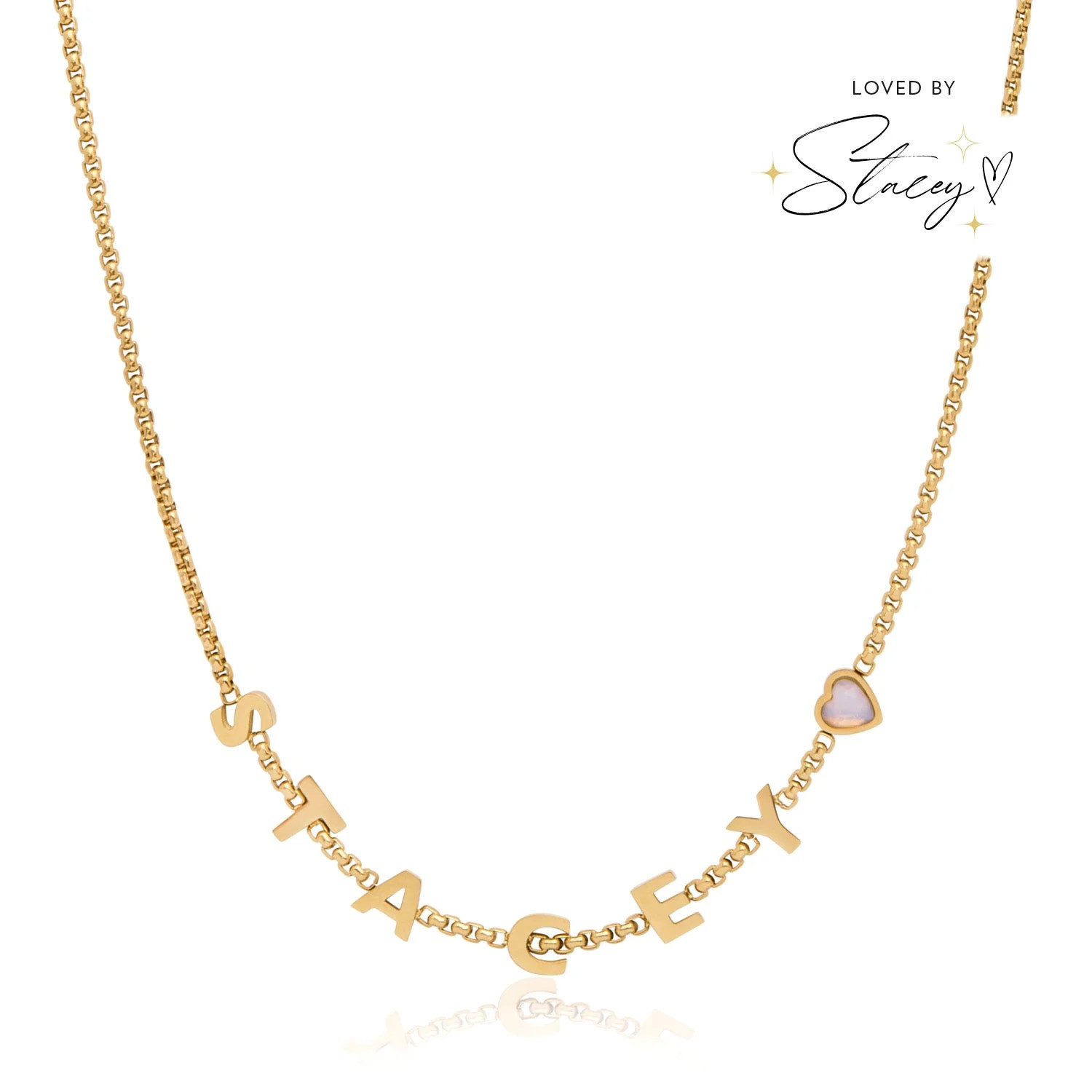 Custom Name Necklace (Gold) | Abbott Lyon