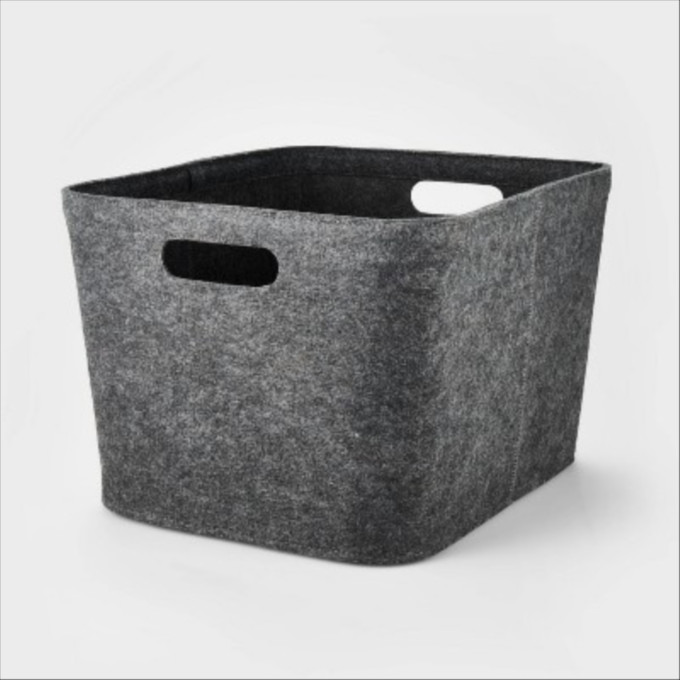 Click for more info about Felt Basket with Stitching - Brightroom™