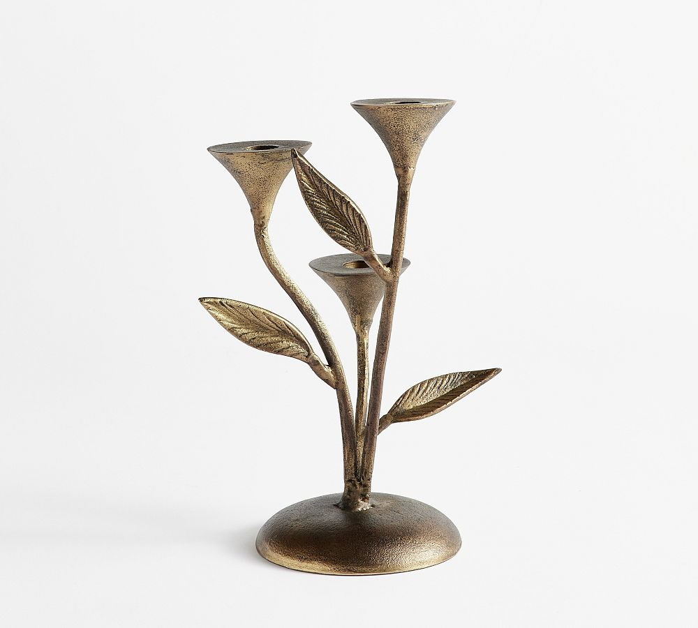 Botanical Taper Candleholder | Pottery Barn (US)