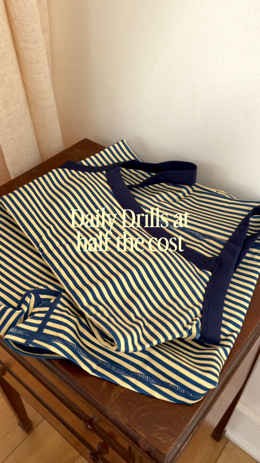 Daily Drills style for half the cost 👏 This striped set is giving the same effortless, elevated everyday look without the price tag. Comfy, cute + perfect for an easy mom-on-the-go outfit. Linking this affordable Daily Drills lookalike on my LTK 🤎

#LTKFinds #LTKFashion #DailyDrills #DailyDrillsDupe #AffordableFashion #FashionDupes #StripedSet #MatchingSet #TwoPieceSet #MomStyle #EverydayOutfit #CasualStyle #AffordableStyle #FashionFinds #OOTD

#LTKfitnessgoals #LTKgrwm #LTKSaleAlert