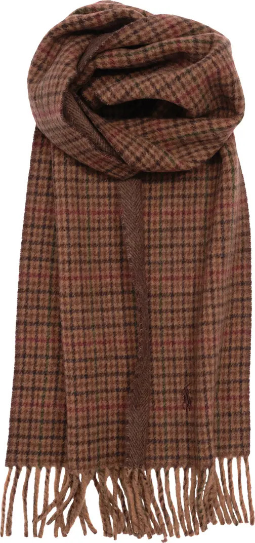 Reversible Menswear Scarf | Nordstrom