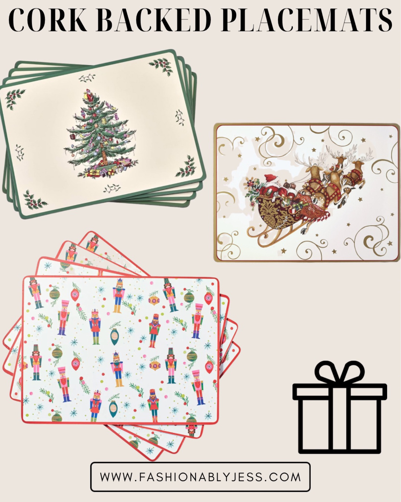 Loving these cute cork backed placemats! Cute holiday decor

#LTKHoliday #LTKhome #LTKfindsunder50
