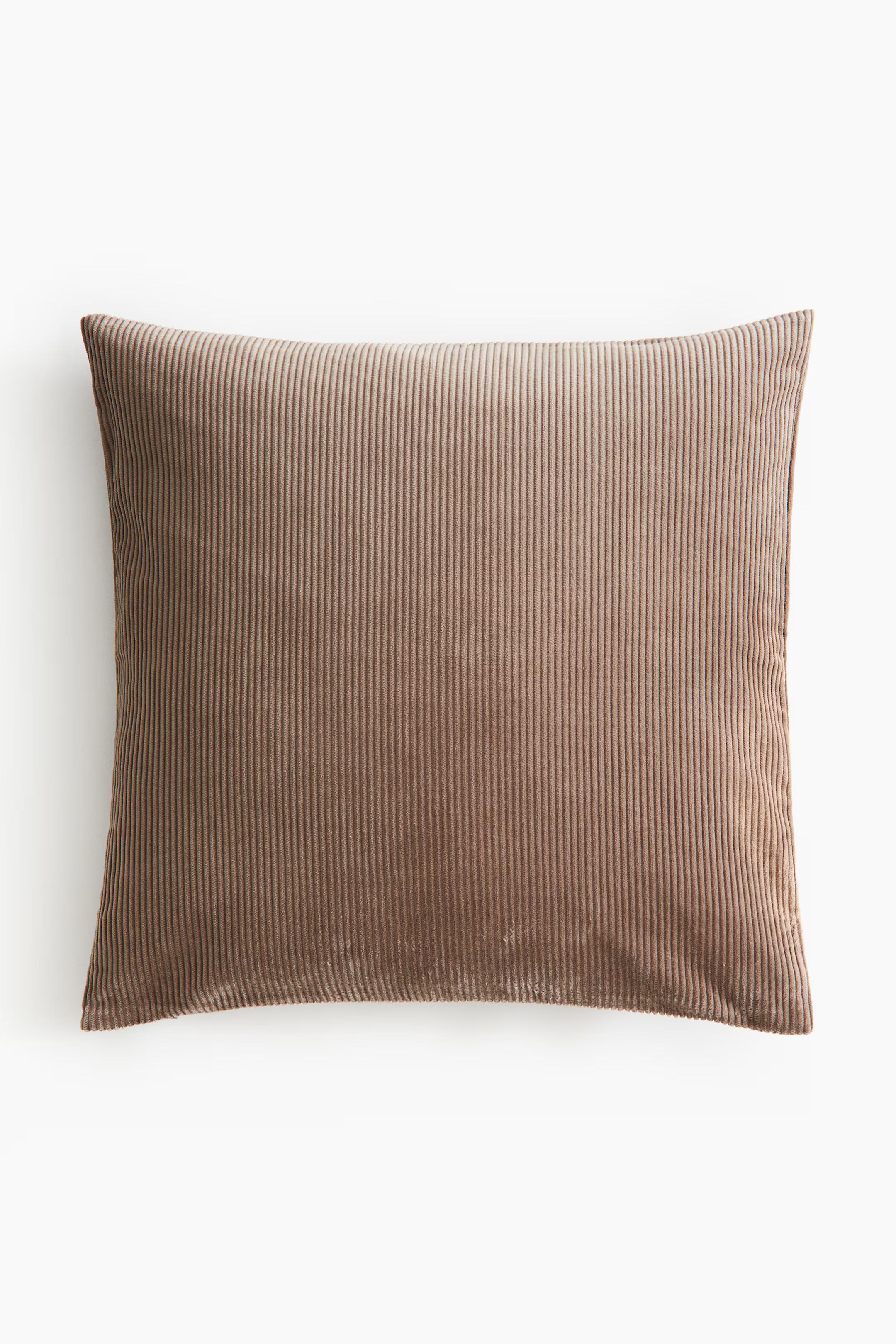Corduroy Cushion Cover - Taupe  - Home All | H&M CA | H&M (US + CA)