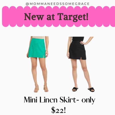 New mini skirt at Target! 

#LTKstyletip #LTKSeasonal #LTKunder50