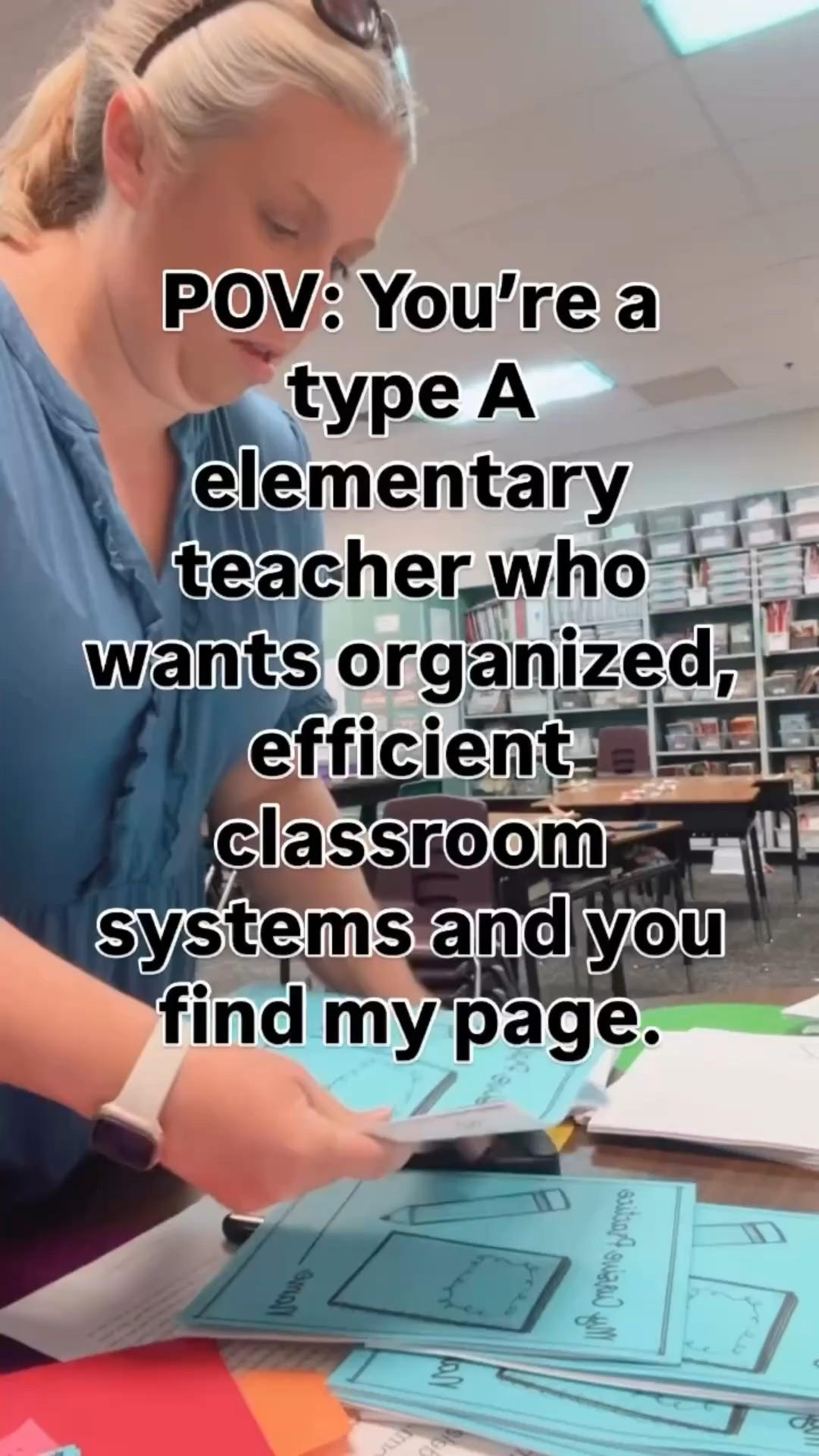Elementary teacher? You’re in the right place. ✏️

I’m a teacher of 19 years sharing simple classroom ideas that actually work — math routines, reading intervention, behavior support, and time-saving resources.

If you want practical strategies you can use tomorrow, hit follow and let’s make teaching a little easier. 🤍 #classroomsystems #classroomideas #teachersfollowingteachers #teachersfollowteachers #elementaryteachers