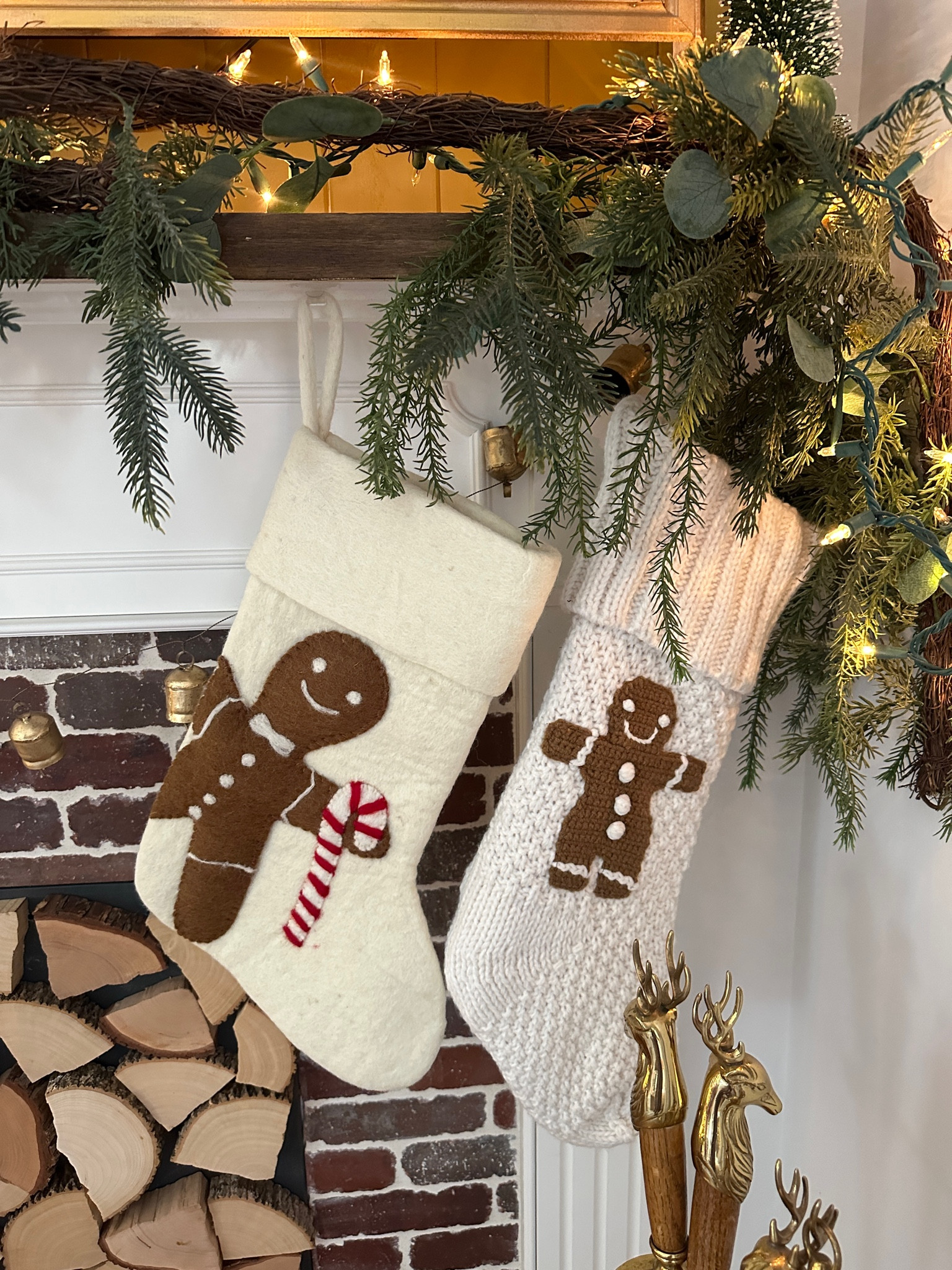 Gingerbread stockings and other gingerbread items! 

#LTKfindsunder50 #LTKHoliday #LTKSeasonal
