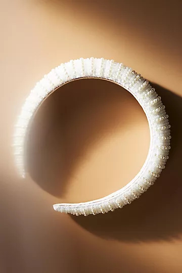 Pearl-Embellished Headband | Anthropologie (US)
