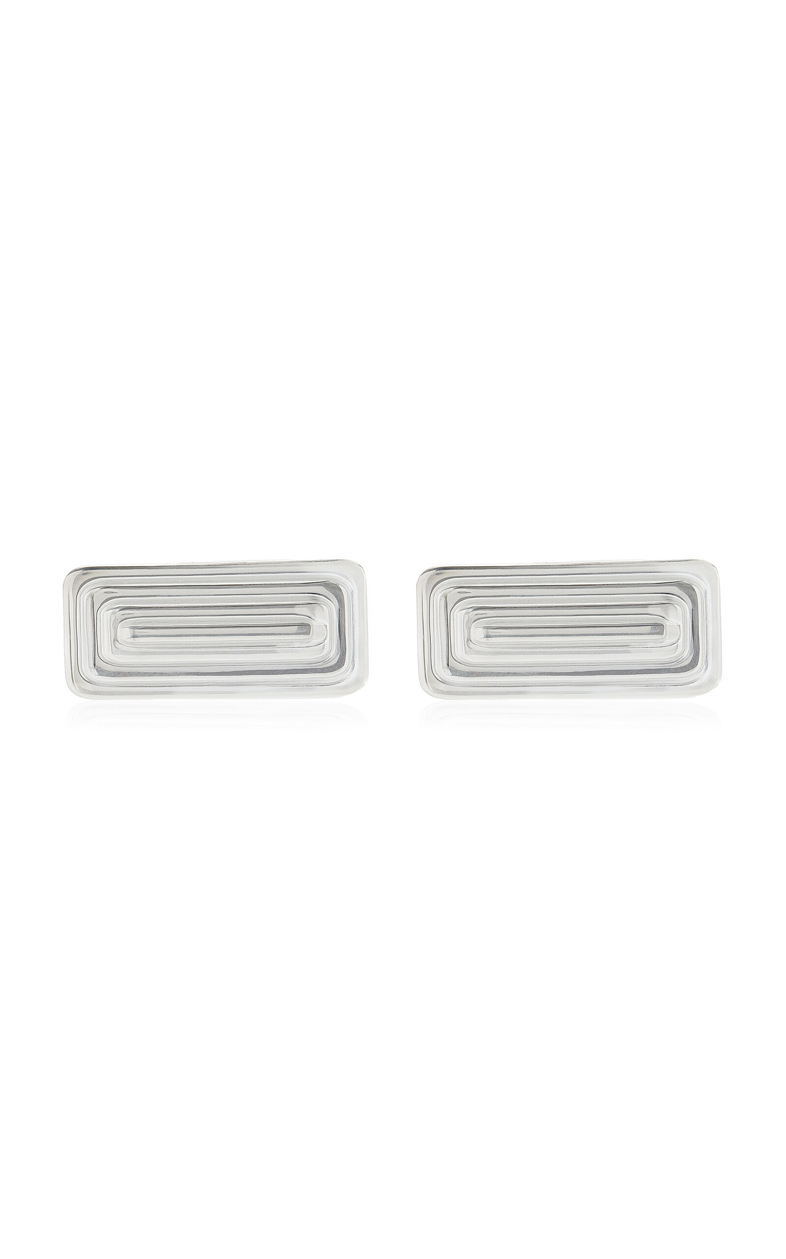Louis Abel - Maze Recycled Sterling Silver Earrings - Silver - OS - Moda Operandi - Gifts For Her | Moda Operandi (Global)