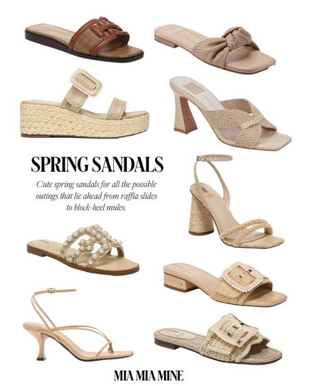 Spring sandals / vacation outfit ideas 

#LTKtravel #LTKshoecrush #LTKunder100