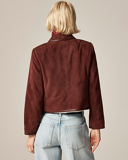 Lucie jacket in suede | J. Crew US