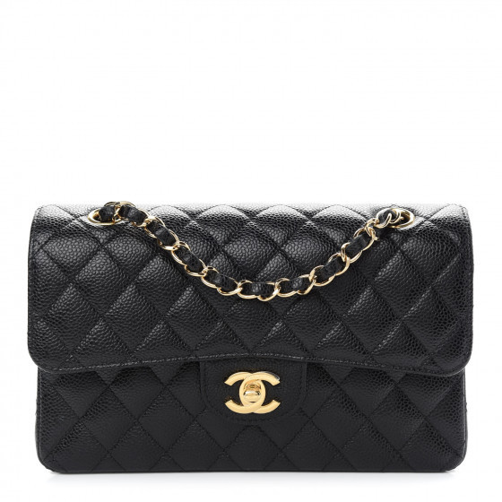 CHANEL

Caviar Quilted Small Double Flap Black | Fashionphile